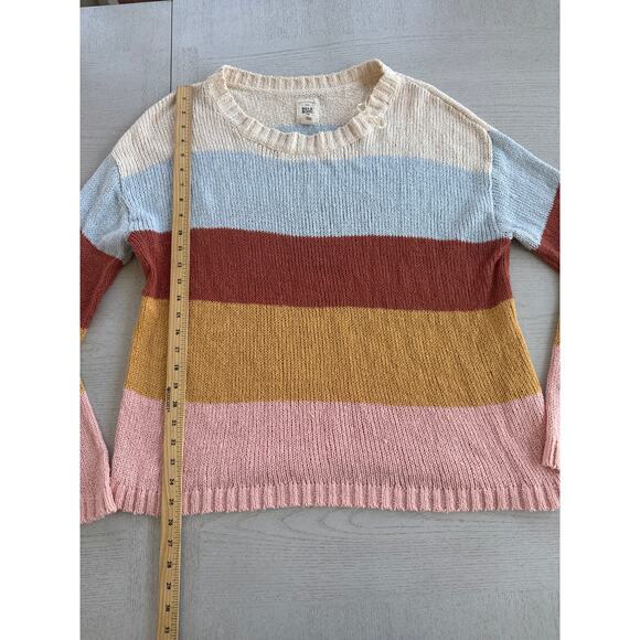 Billabong Oversized Sweater Boho Bohemian Surfer Beachy s - Picture 2 of 5